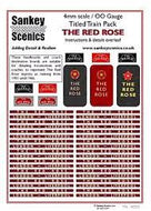 TT4-REDR SANKEY SCENICS   Title Train Pack "The Red Rose"